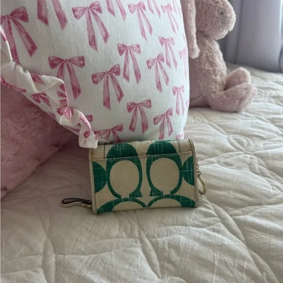 💚 Y2K Coach Legacy Mandy Green Signature Shoulder Bag (Special Edition) 💚