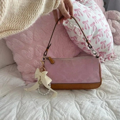💖 Y2K Coach Pink Demi Shoulder Purse/Bag 💖