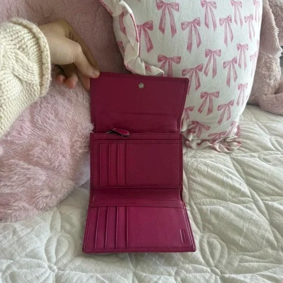 💖 Y2K Rare Barbie Pink Coach Hampton Clip Shoulder Bag 💖