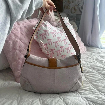 💜 Y2K Coach Lilac Monogram Large Soho Bag 💜