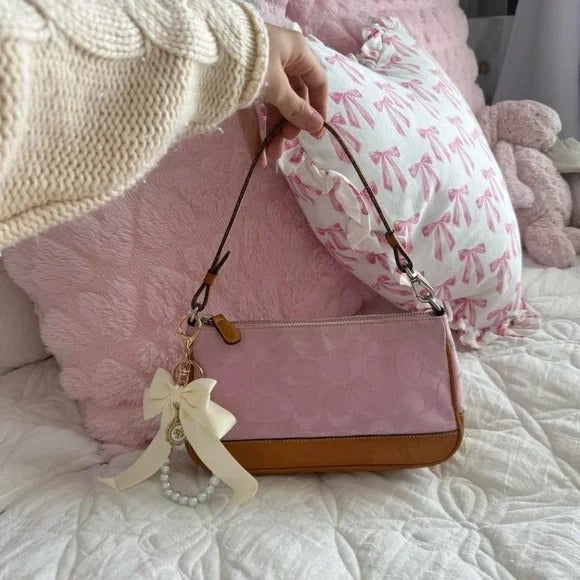 💖 Y2K Coach Pink Demi Shoulder Purse/Bag 💖
